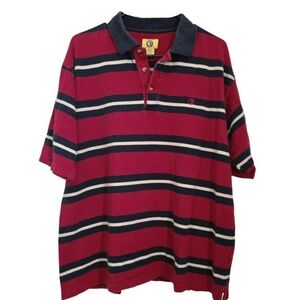 Vintage 90's DuckHead Striped Polo Shirt